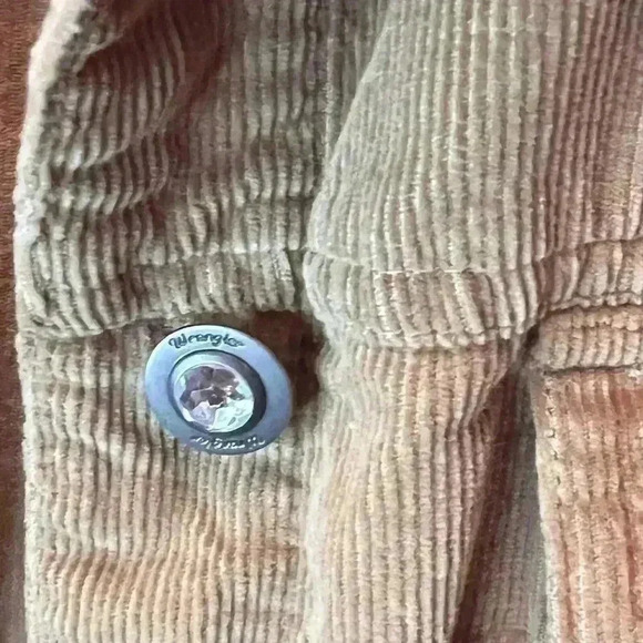 Wrangler Blues Corduroy Jacket tan size large - Picture 5 of 5